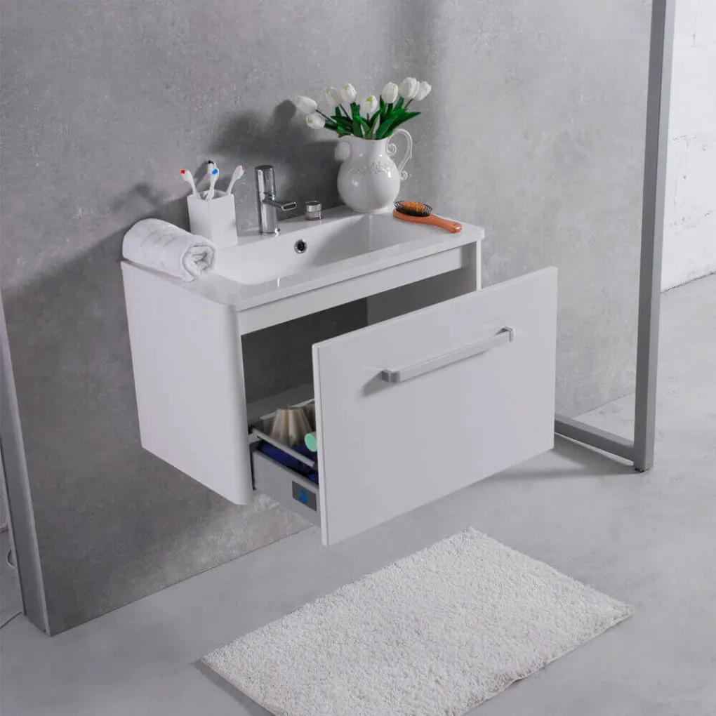Шафа нижня Fancy Marble Fiji 700 з умивальником Annabell 700- Фото 4